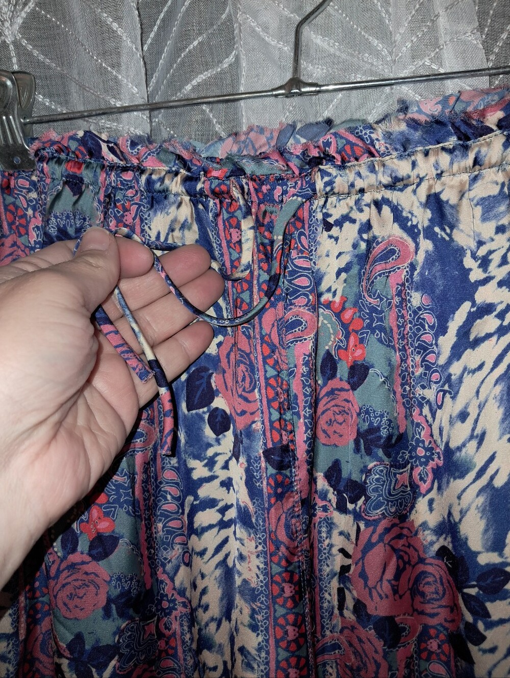 Intimately by Free People brand Women's size xs Flowy lounge floral design pant - Picture 5 of 8
